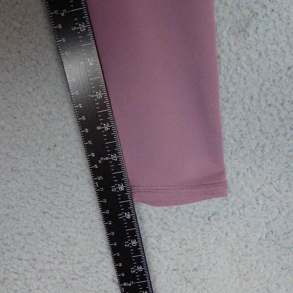 Fabletics Leggings Women's Small Purple Pink The Jessica High Waist Color Block